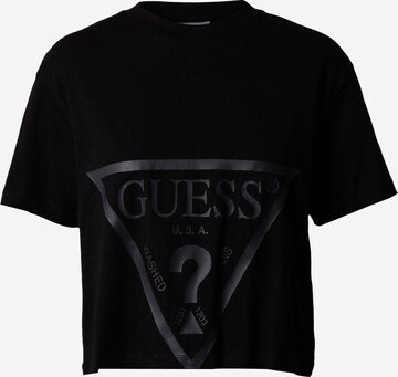 GUESS Shirt 'ADELE' in Black: front