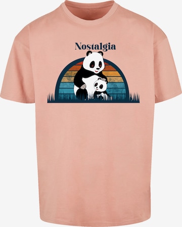 T-Shirt 'Tao Tao Nostalgia Heroes of Childhood' F4NT4STIC en rose : devant