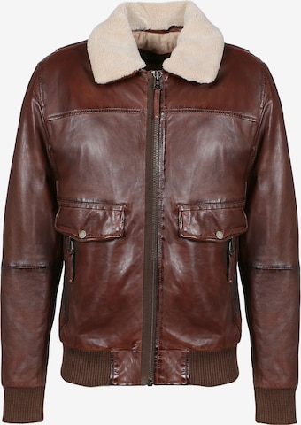 FREAKY NATIONPrijelazna jakna 'Maverik' - smeđa boja: prednji dio