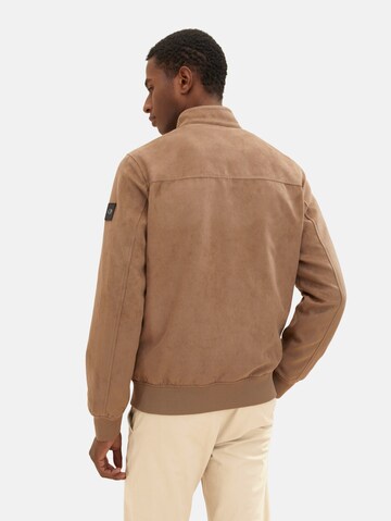 TOM TAILOR Between-Season Jacket in Brown