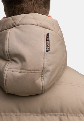 INDICODE JEANS Winter jacket ' Nemos ' in Brown