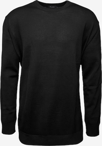 Pull-over MAERZ Muenchen en noir : devant