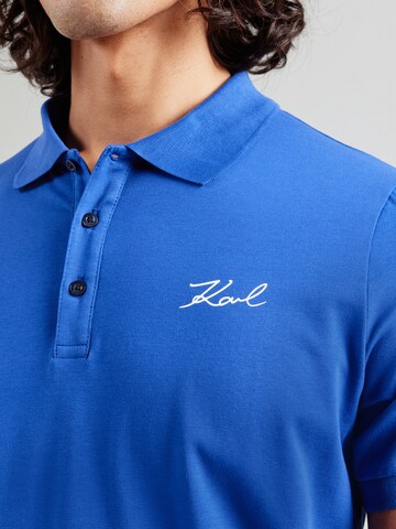 Karl Lagerfeld Poloshirt in Blau