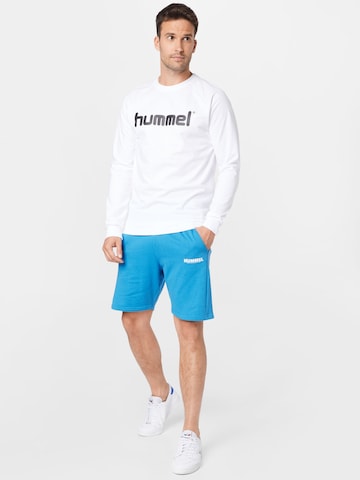 Hummel Normalny krój Spodnie sportowe 'Legacy' w kolorze niebieski
