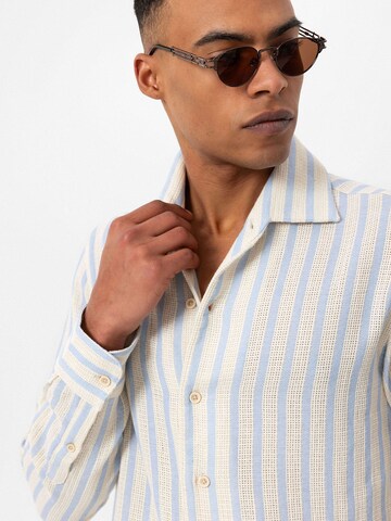 Antioch Regular fit Button Up Shirt in Beige