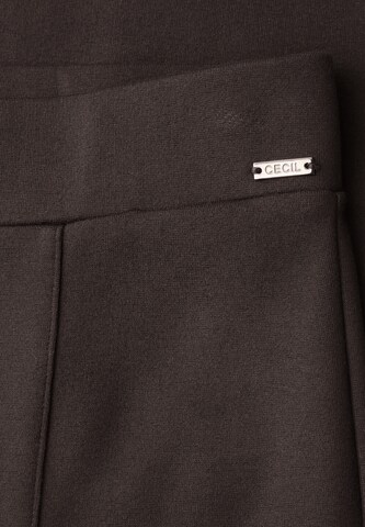 Bootcut Pantalon 'Toronto' CECIL en marron