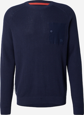 Pull-over s.Oliver en bleu : devant