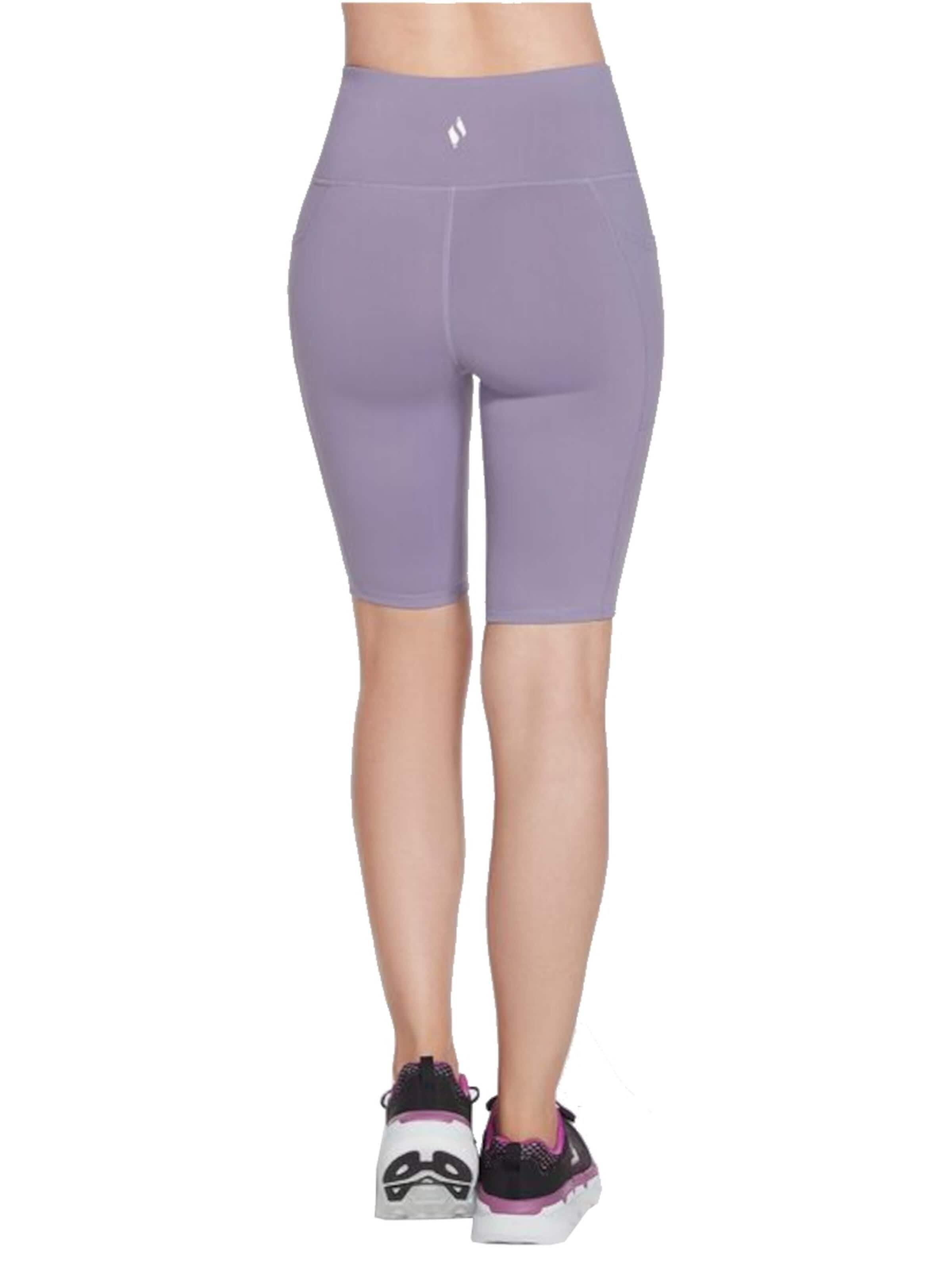 SKECHERS Slimfit Sporthose‌‌‌‌‌ in Lila