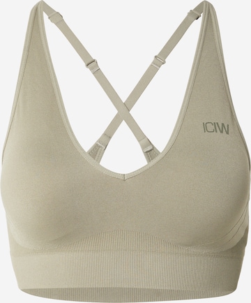 žalia ICANIWILL Biustjė Sportinė liemenėlė: priekis