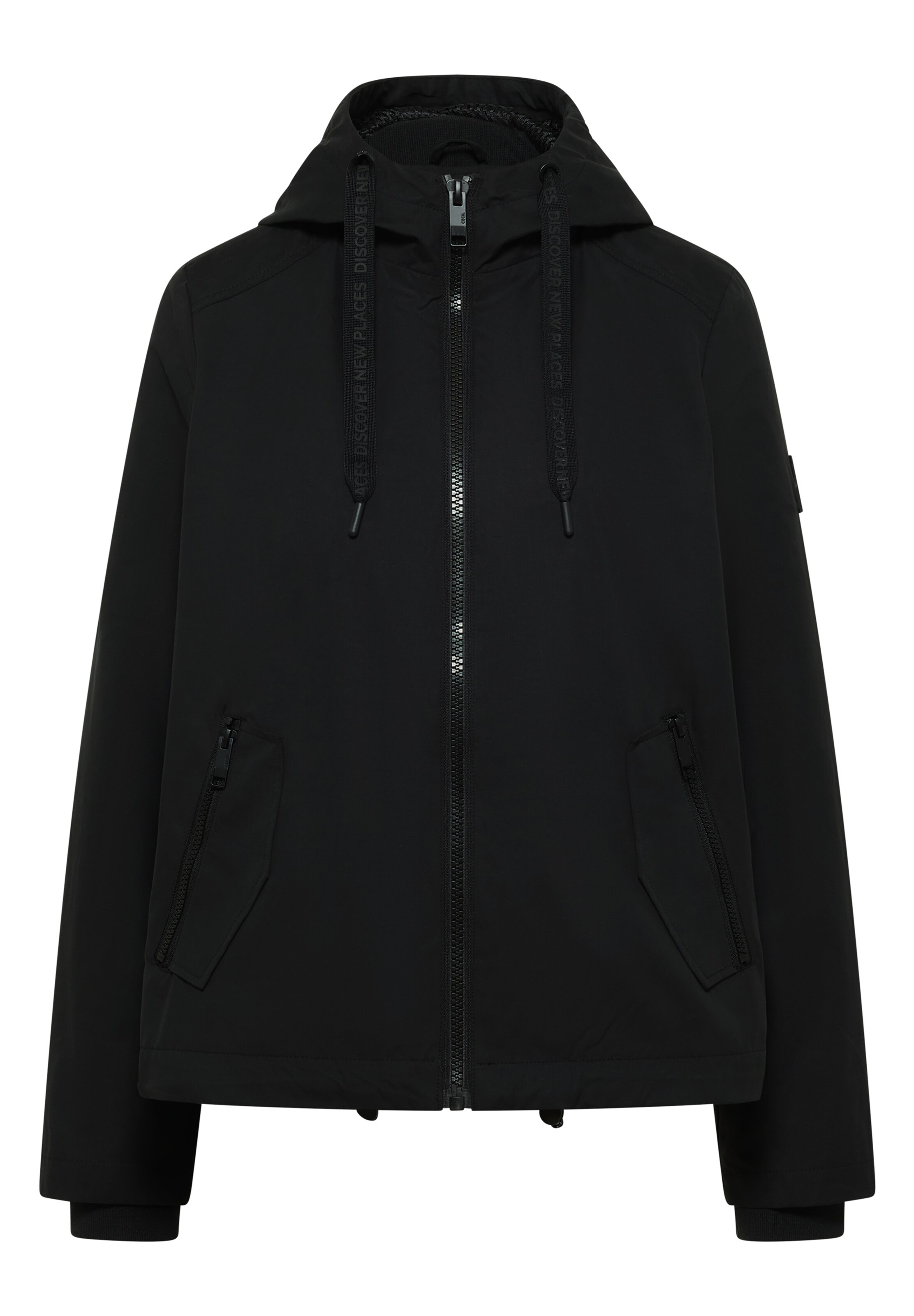 CECIL Between-Season Jacket in Black: front