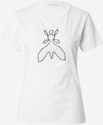 T-shirt PATRIZIA PEPE en blanc : devant