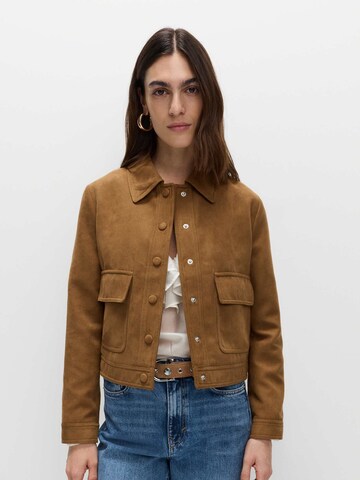 Marks & Spencer Between-season jacket in Brown: front