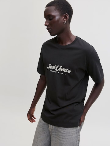 T-Shirt 'JWHMontauk' JACK & JONES en noir
