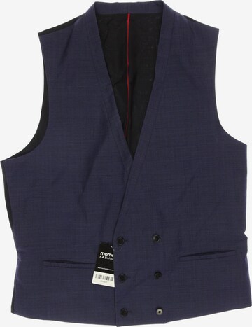 HUGO Vest in L-XL in Blue: front