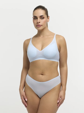 cfab Push-up Bra 'Air Sense Light Push Up Bralette' in Blue