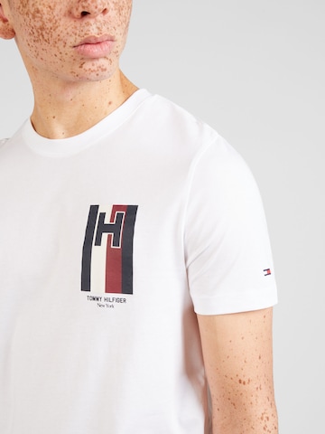 TOMMY HILFIGER T-Shirt in Weiß