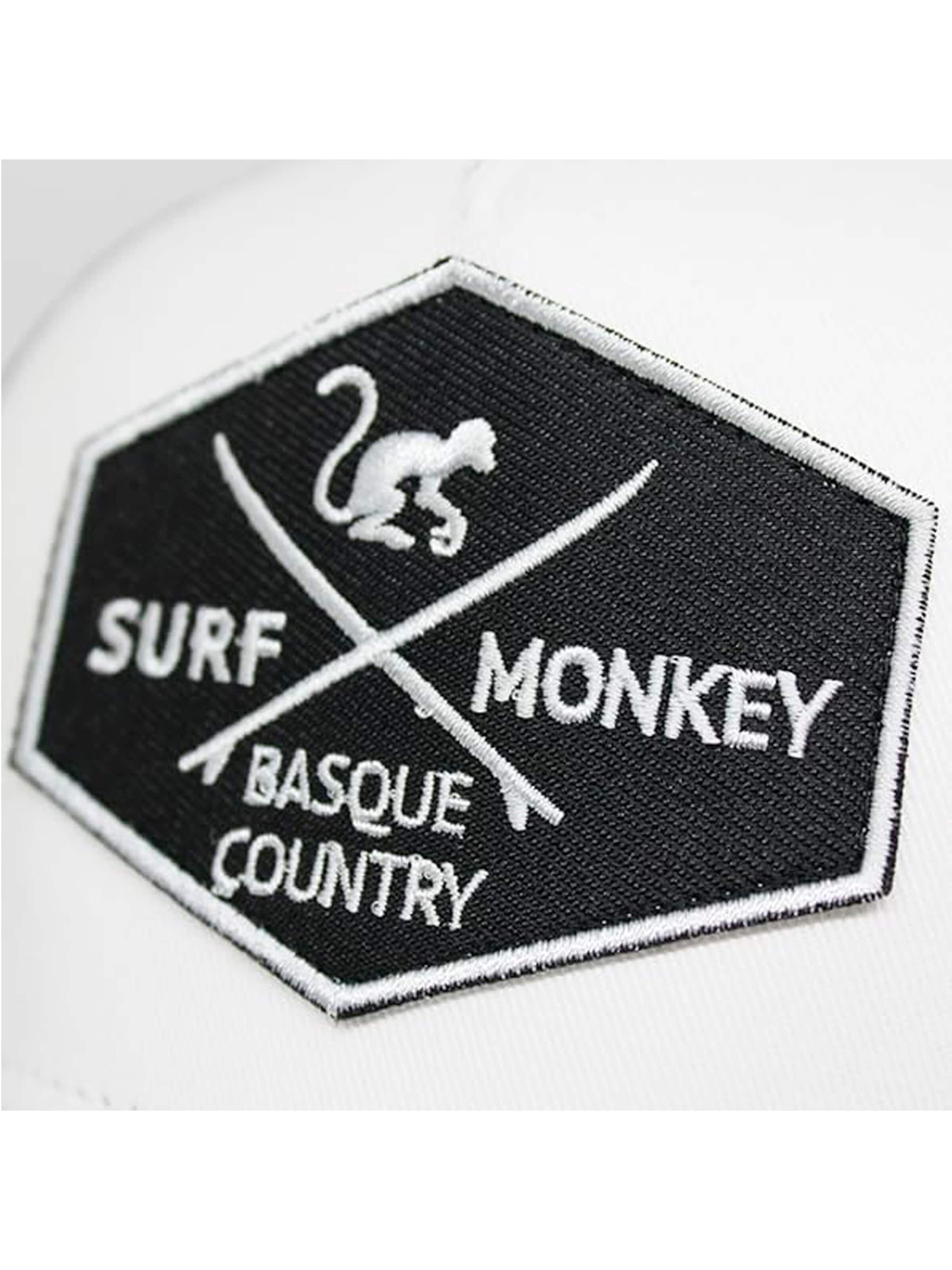 Surf Monkey - Boné desportivo em branco
