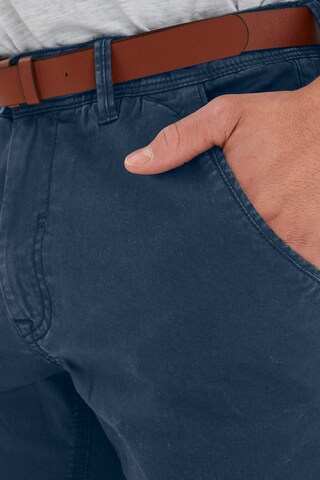 BLEND Slimfit Chinohose 'BRANO' in Blau