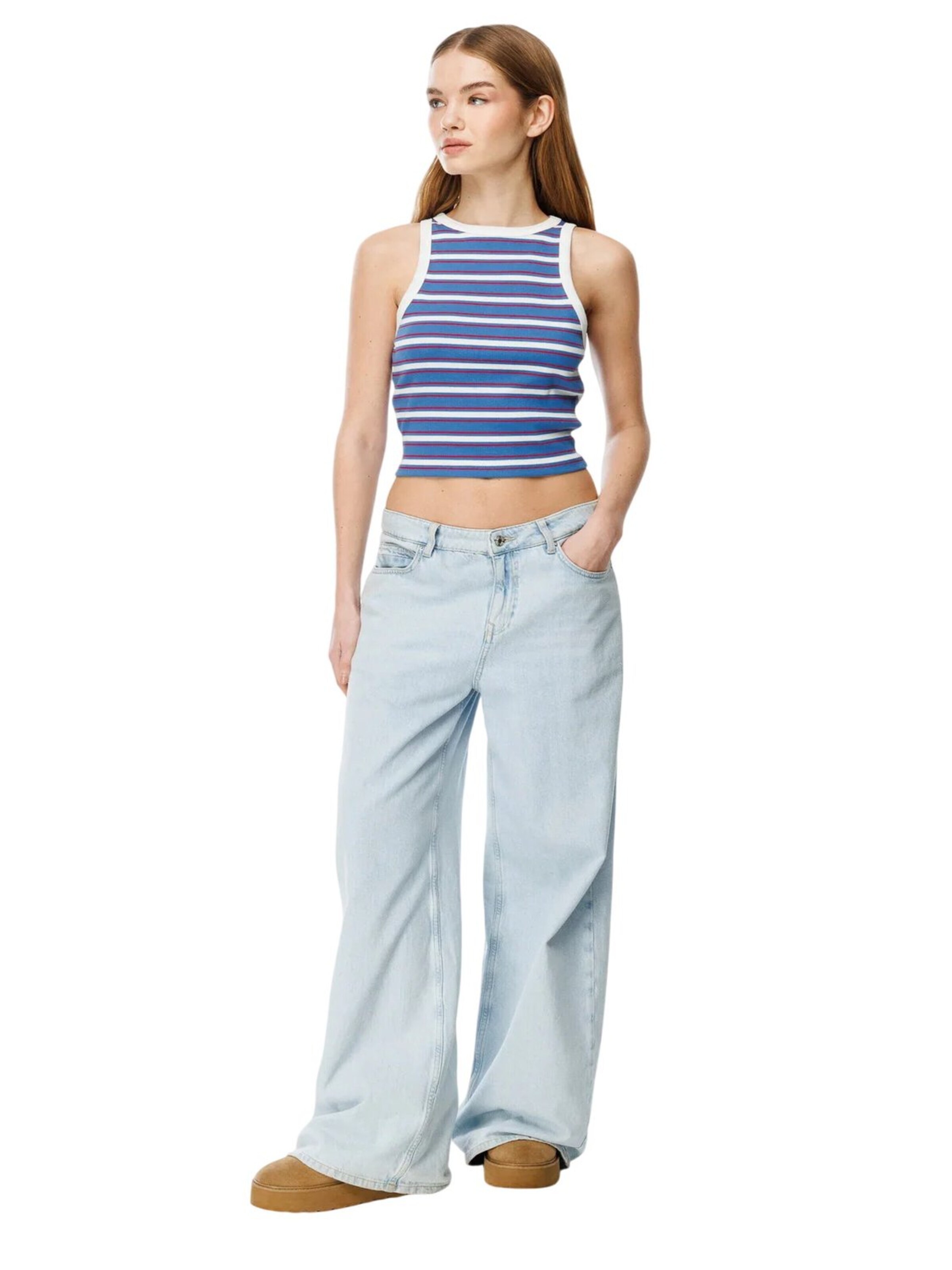 Alexa Dash Blouse in Blauw