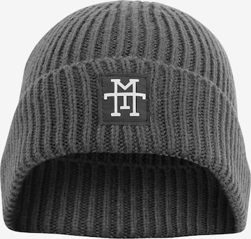Manufaktur13 Mütze 'Heavy Knit' in Grau: Vorderseite