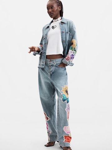 Desigual Regular Jeans in Blau