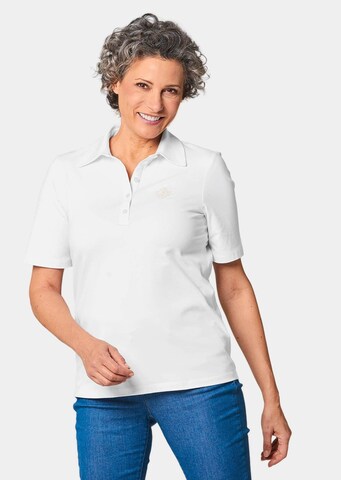 T-shirt Goldner en blanc : devant