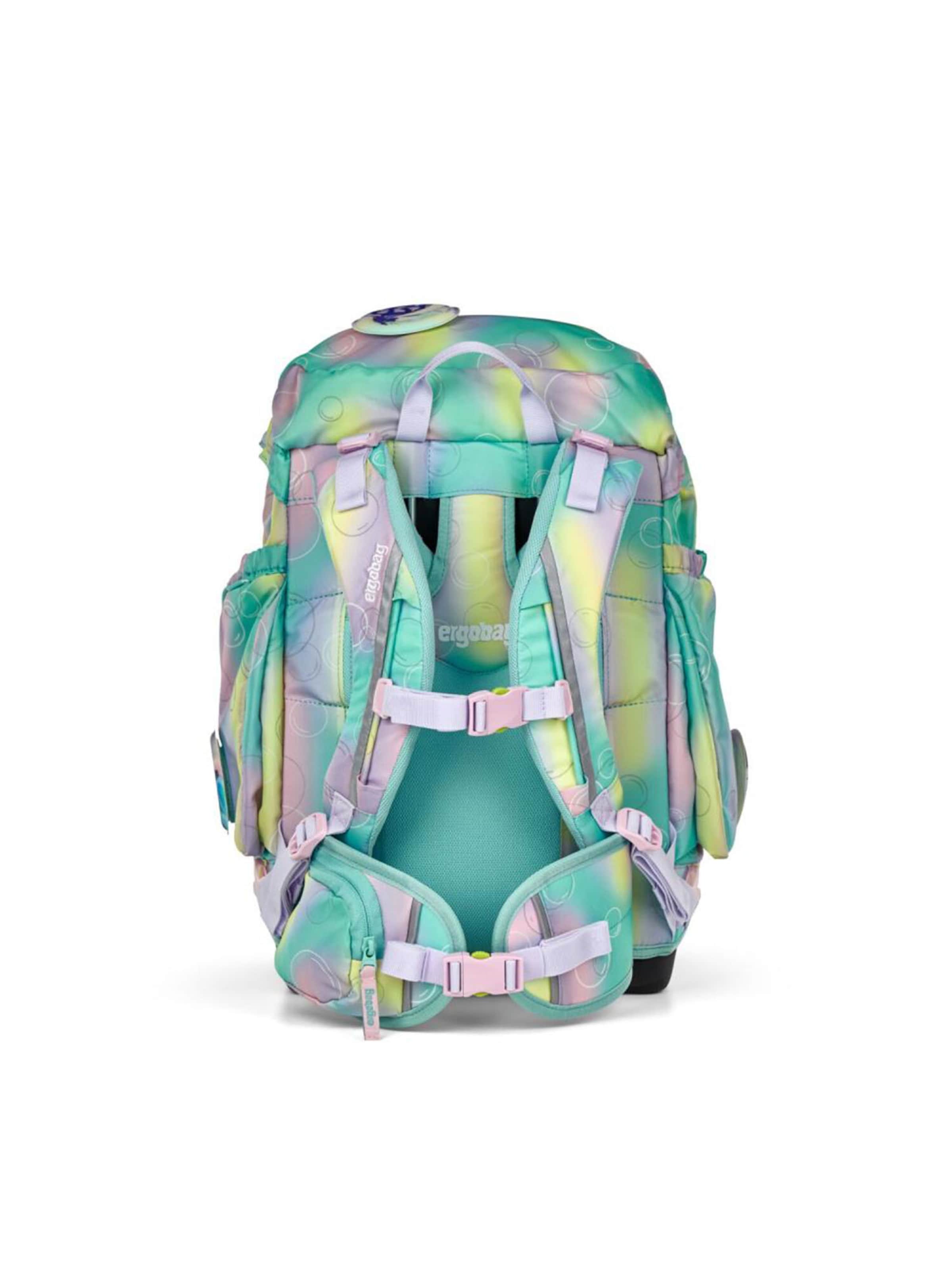 ergobag Backpack 'Maxi Schulrucksack Set 6tlg.' in Blue