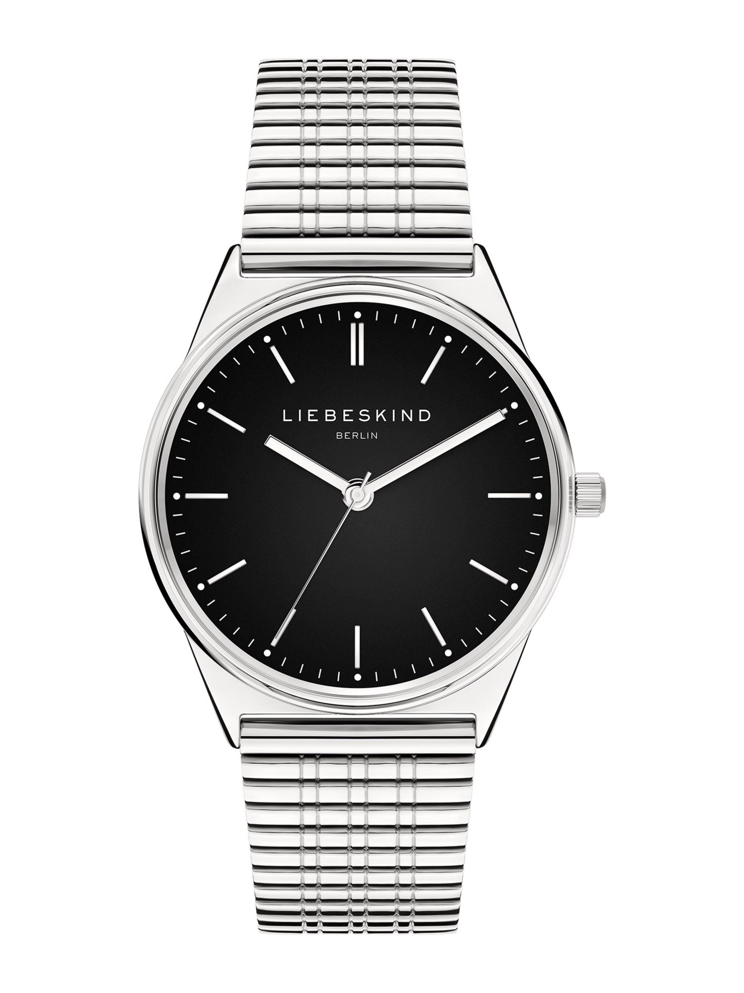Liebeskind Berlin Analoguhr in Silber: Vorderseite