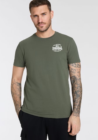 LONSDALE T-Shirt in Grün: Vorderseite