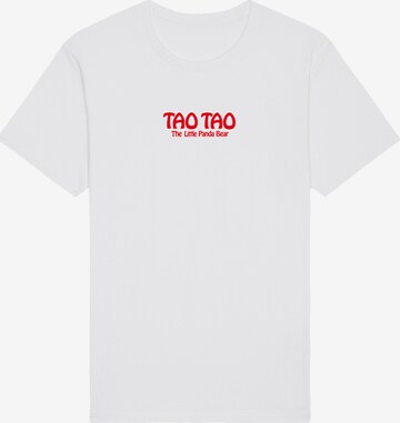 T-Shirt 'Tao Tao' F4NT4STIC en blanc : devant