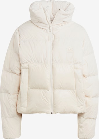 ADIDAS ORIGINALS Winter Jacket in Beige: front