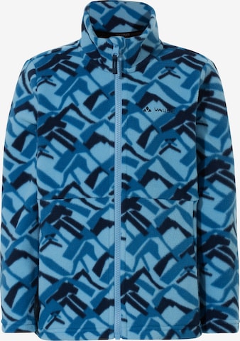 VAUDE Functionele fleece jas 'Pulex' in Blauw: voorkant