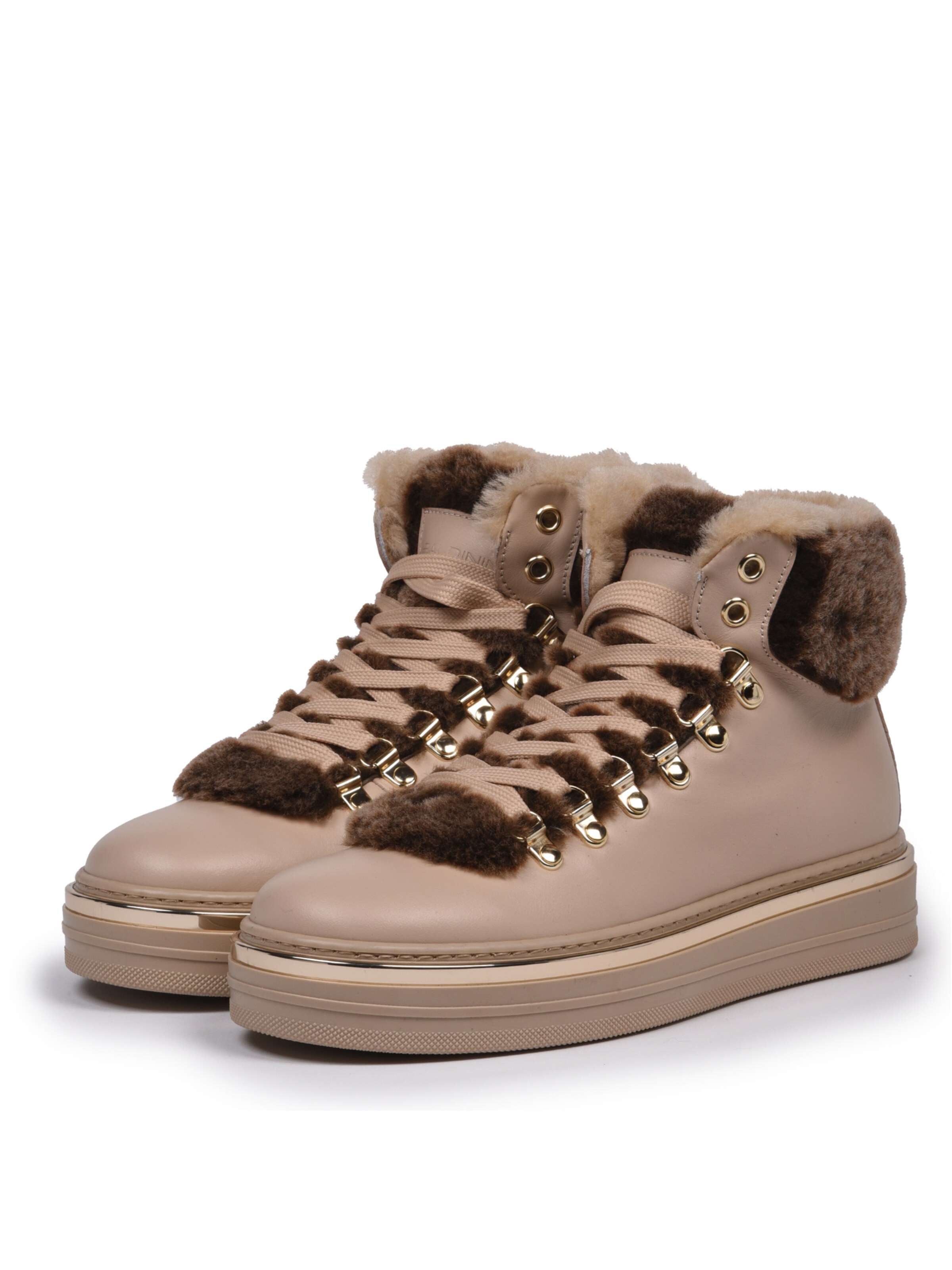 BALDININI Veterlaarsjes in Beige