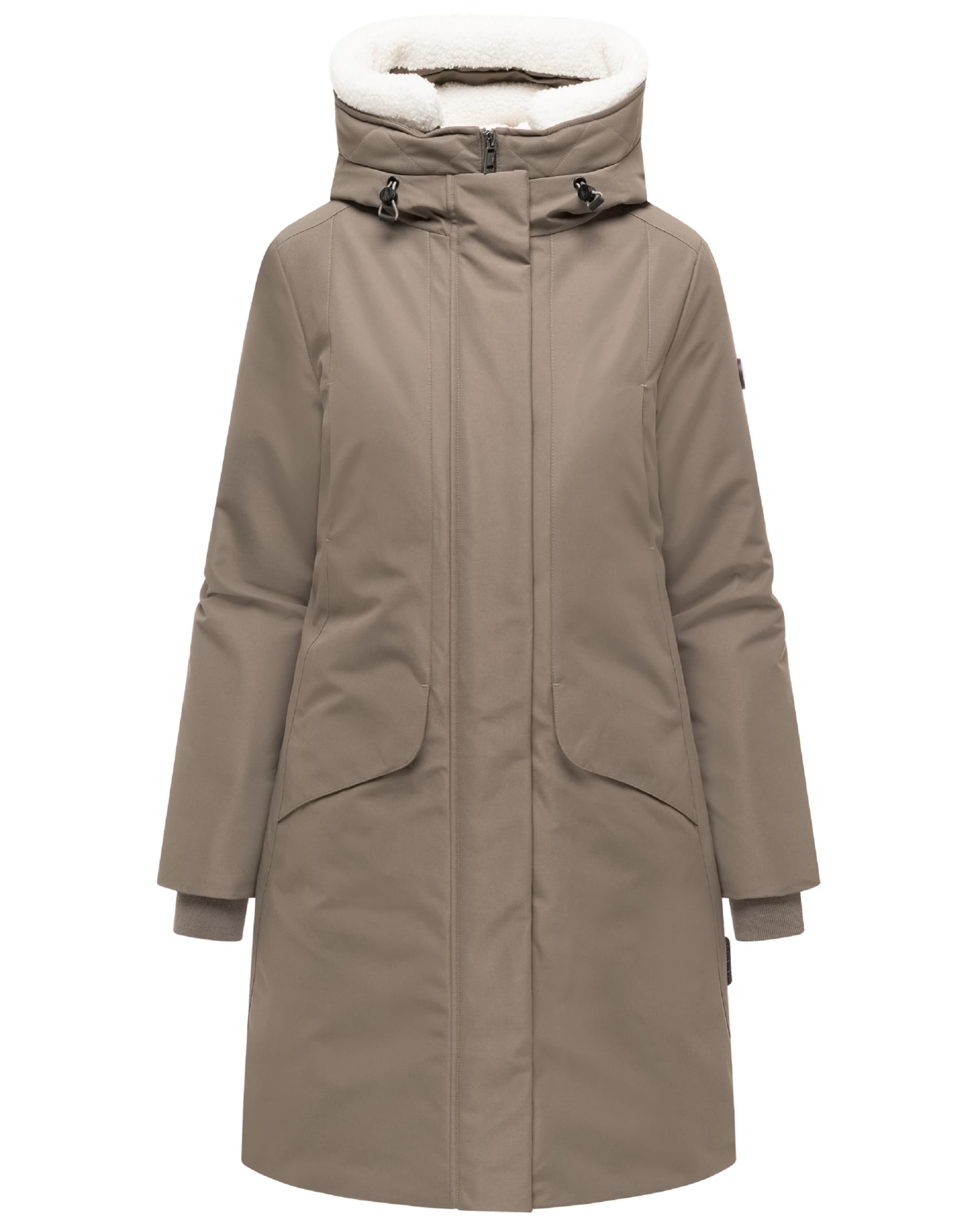 Cappotto invernale 'Bibber-Beauty 14' di NAVAHOO in marrone: frontale