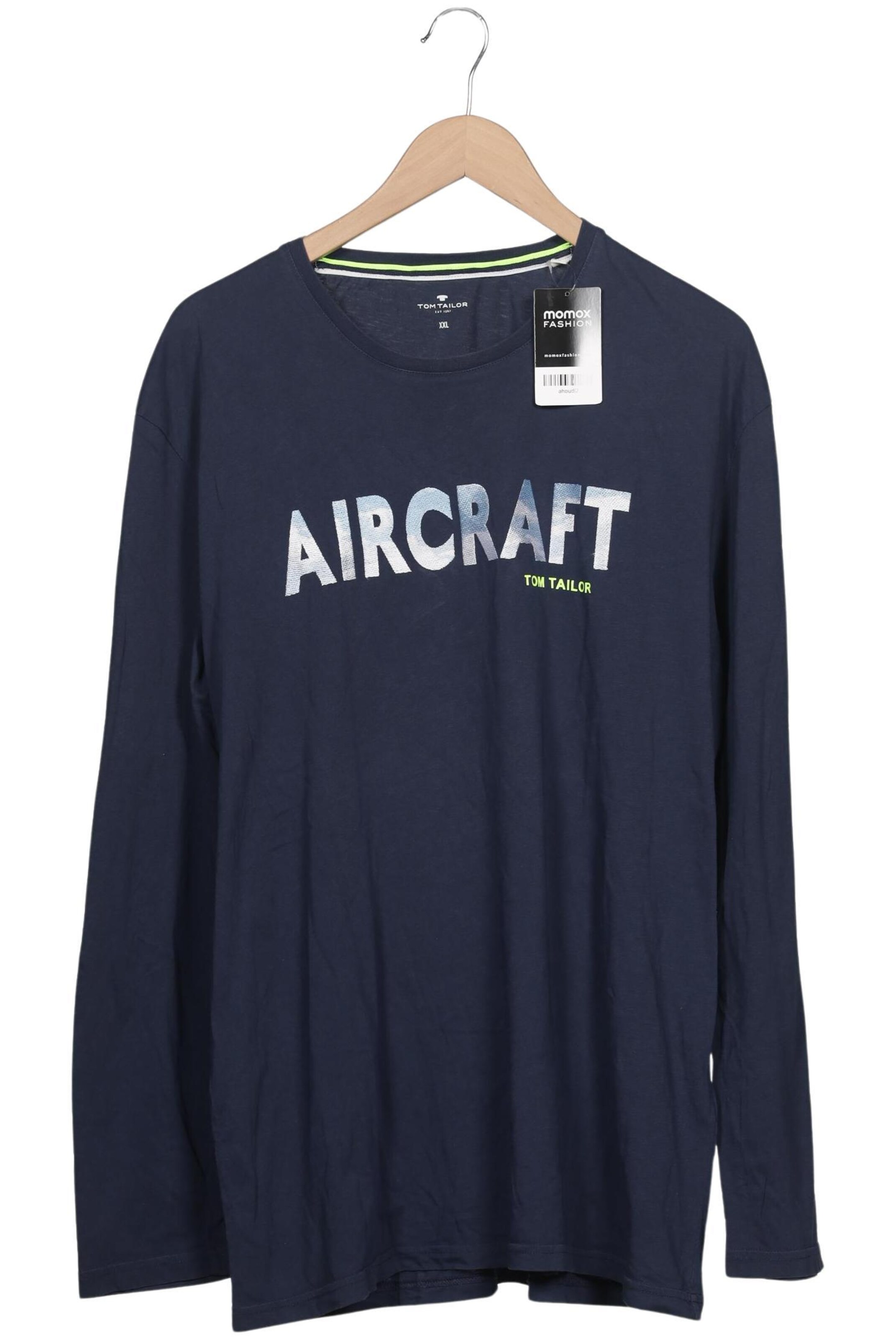 TOM TAILOR Shirt in XXL in Blue: front