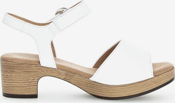 GABOR Strap Sandals in White