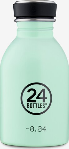 24Bottles Drinking Bottle in Green: front
