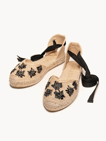 Espadrillas 'Alpargata Plana' di Alhamas in beige