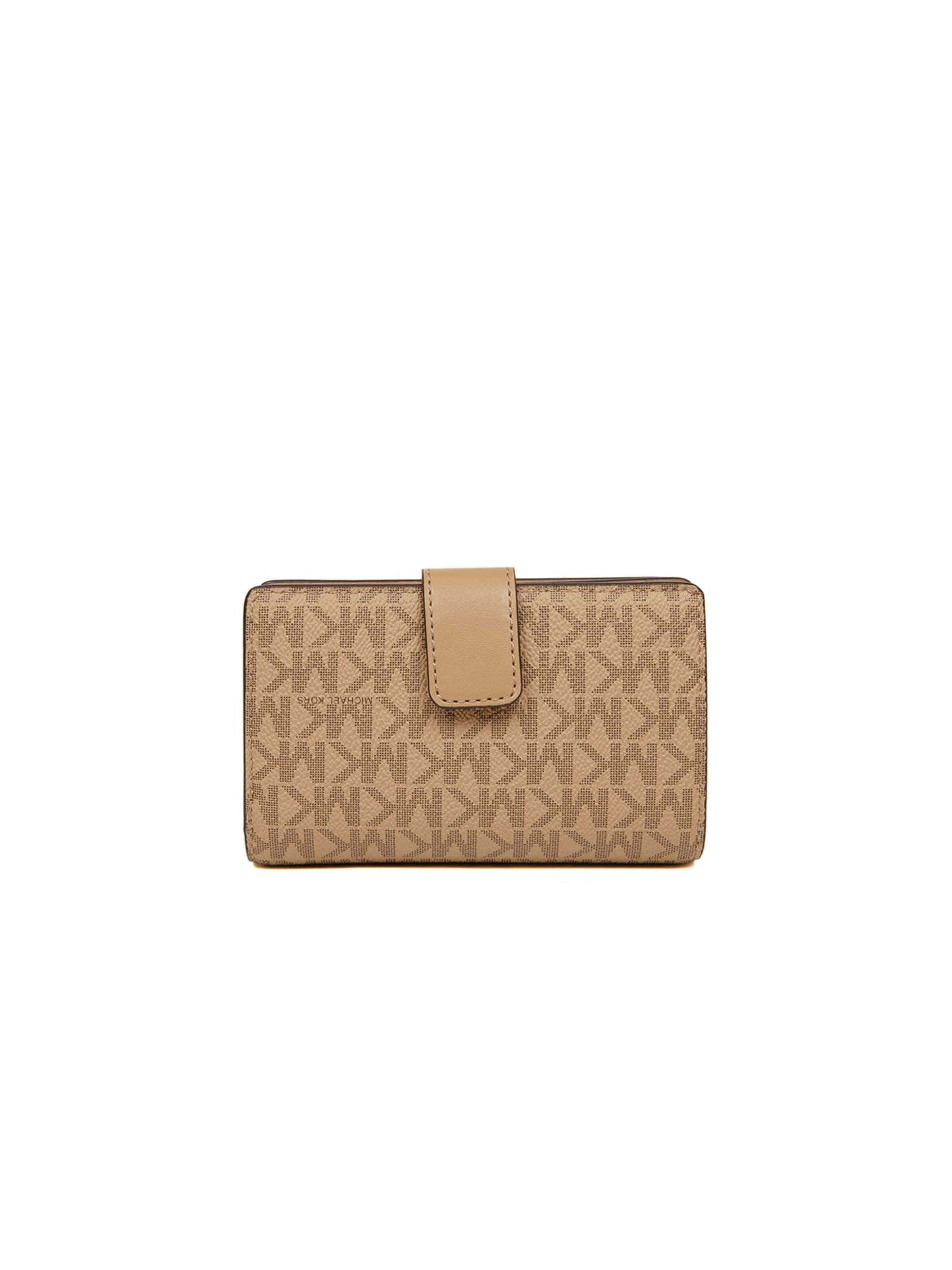 Michael Kors Wallet 'Novelty Medium' in Beige