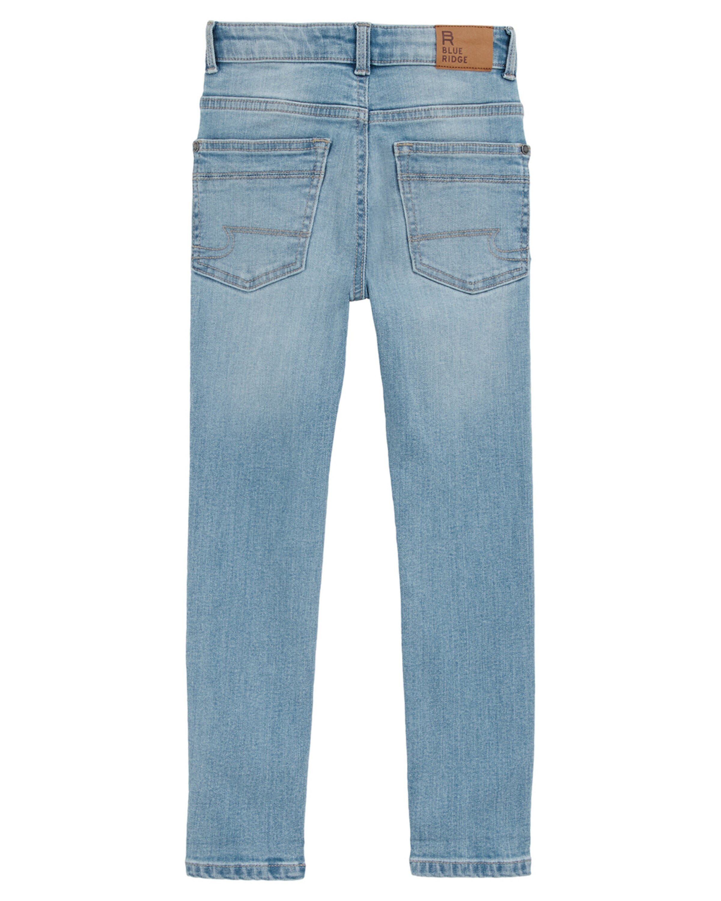 WE Fashion Слим фит Дънки в синьо