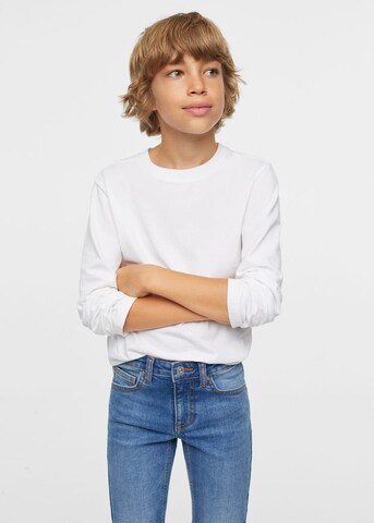 MANGO KIDS Skinny Jeansy w kolorze niebieski