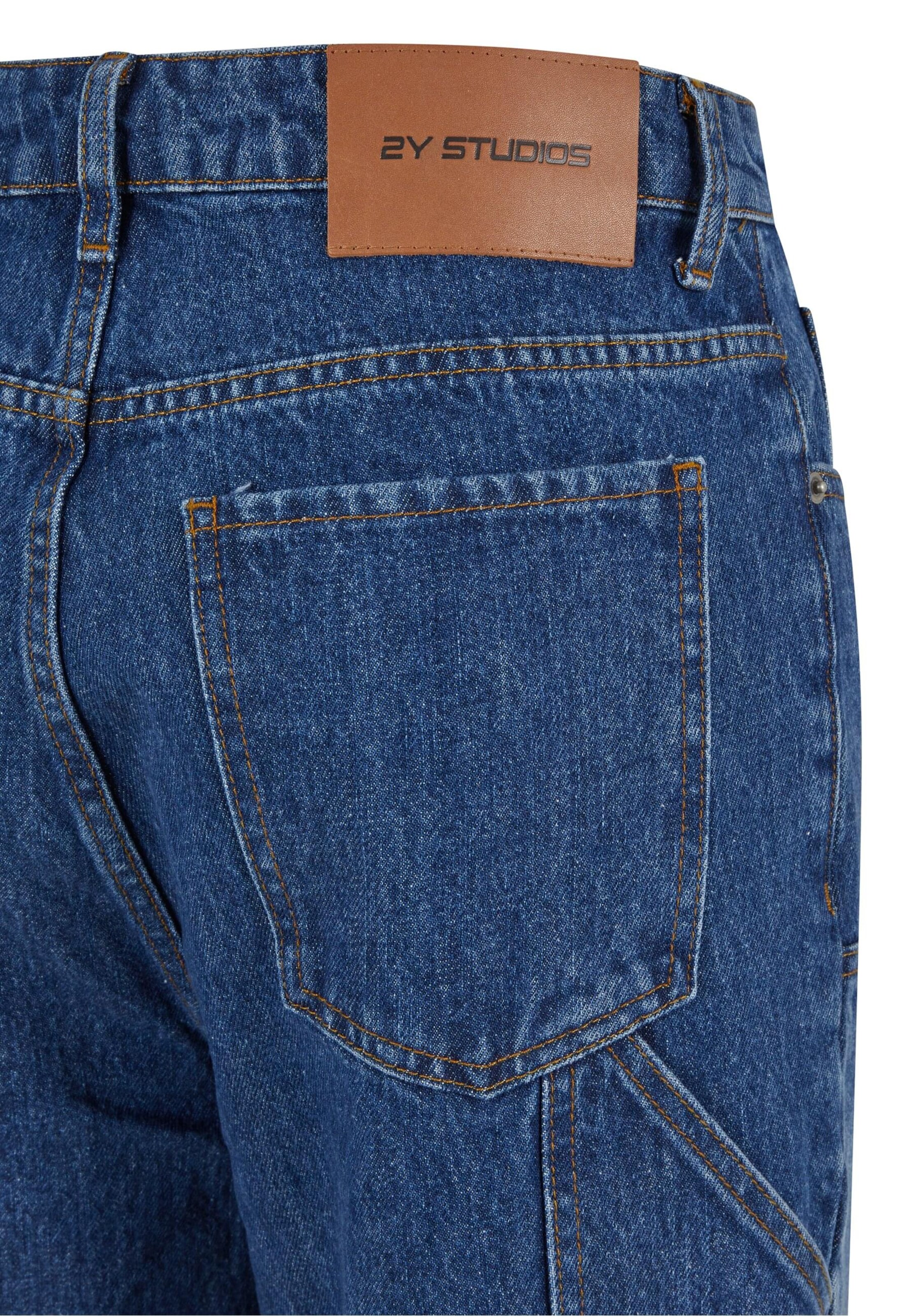 2Y Studios Loosefit Jeans 'Uma' in Blauw