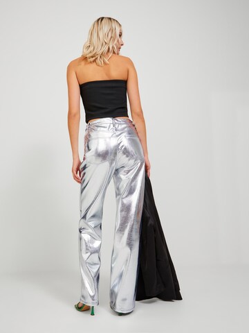 regular Pantaloni 'JXKenya' di JJXX in argento