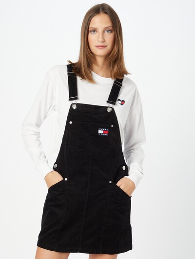 Tommy Jeans Sukňa na traky - čierna, Model/-ka