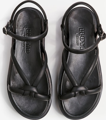 LLOYD Sandalen met riem in Zwart
