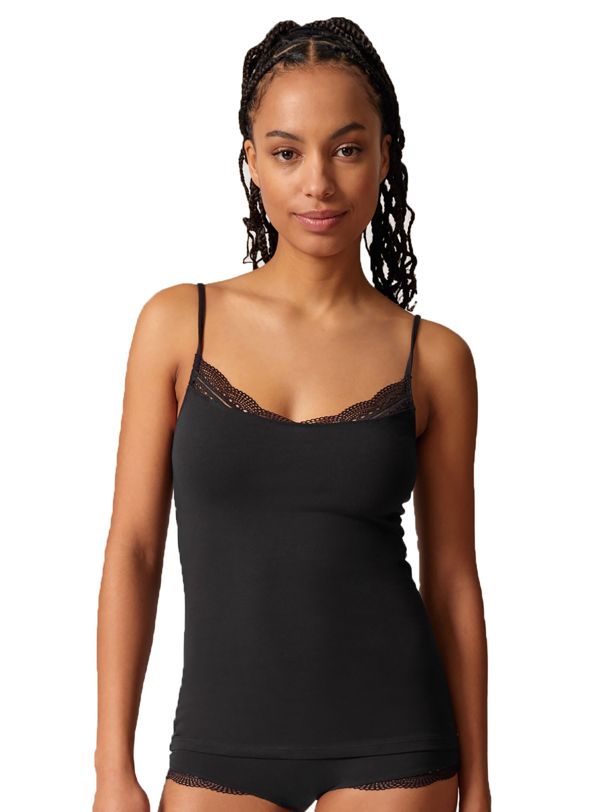 Skiny Unterhemd 'Classicotton'‌‌‌‌‌‌‌ in Schwarz