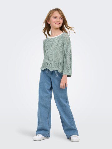 ONLY GIRLS Pullover 'KOGNOLA' i grøn