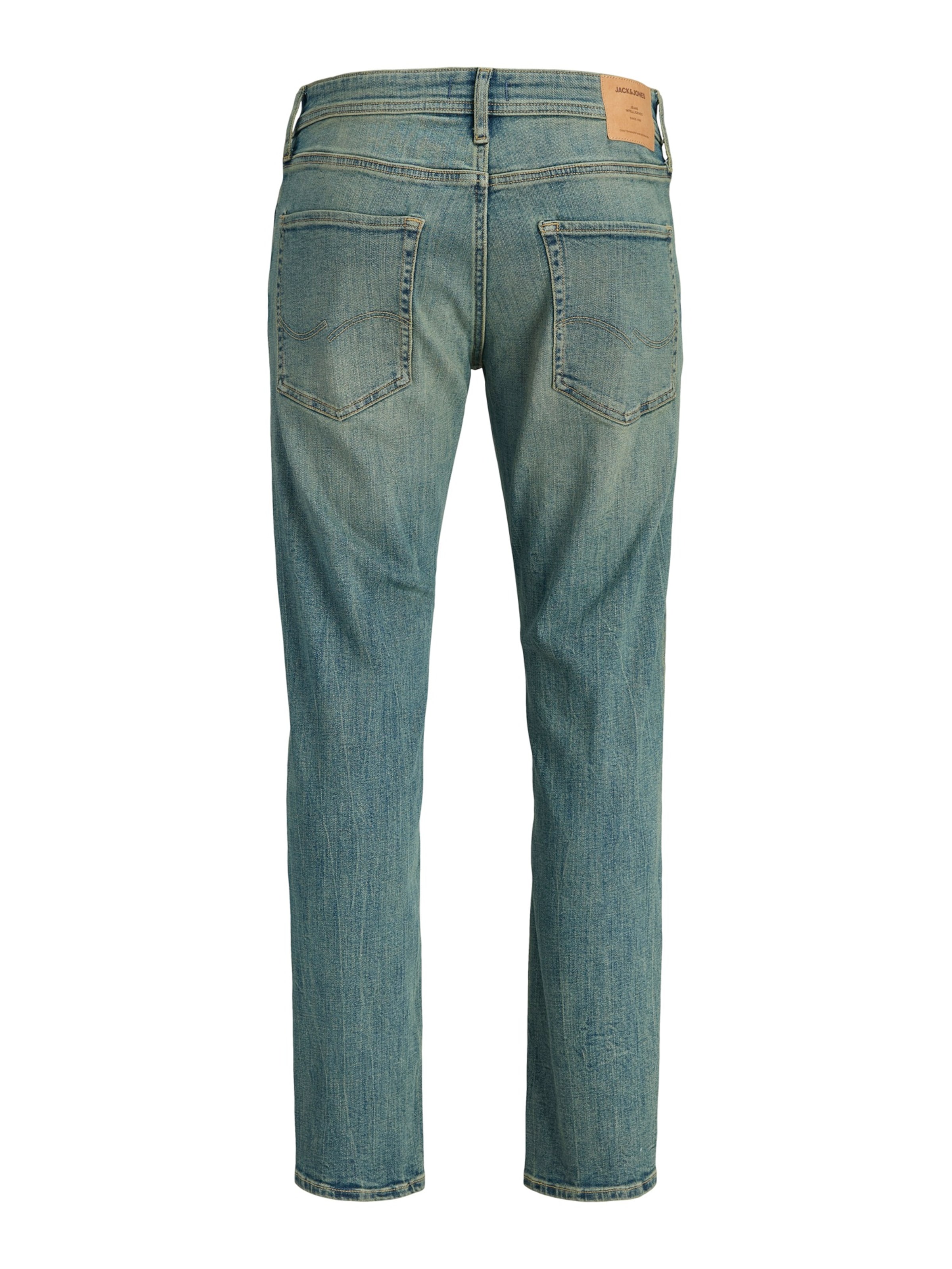 JACK & JONES Tapered Jeans 'JJIMIKE JJORIGINAL' i blå