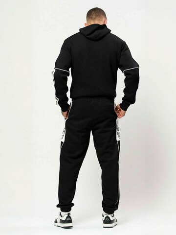 KAPPA - regular Pantalón ' Logo Iomise ' en negro: atrás