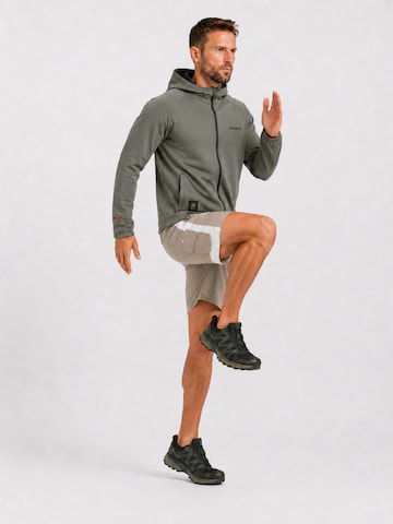 YOUTHUP Athletic Jacket 'ARMFENSTER' in Green
